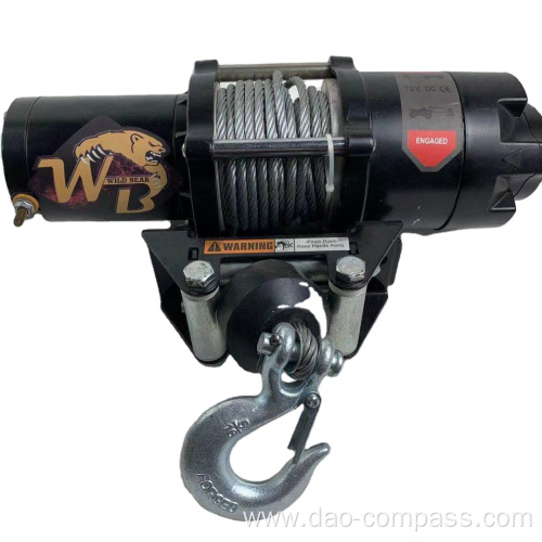 ce approved 4500 lbs atv electric winch